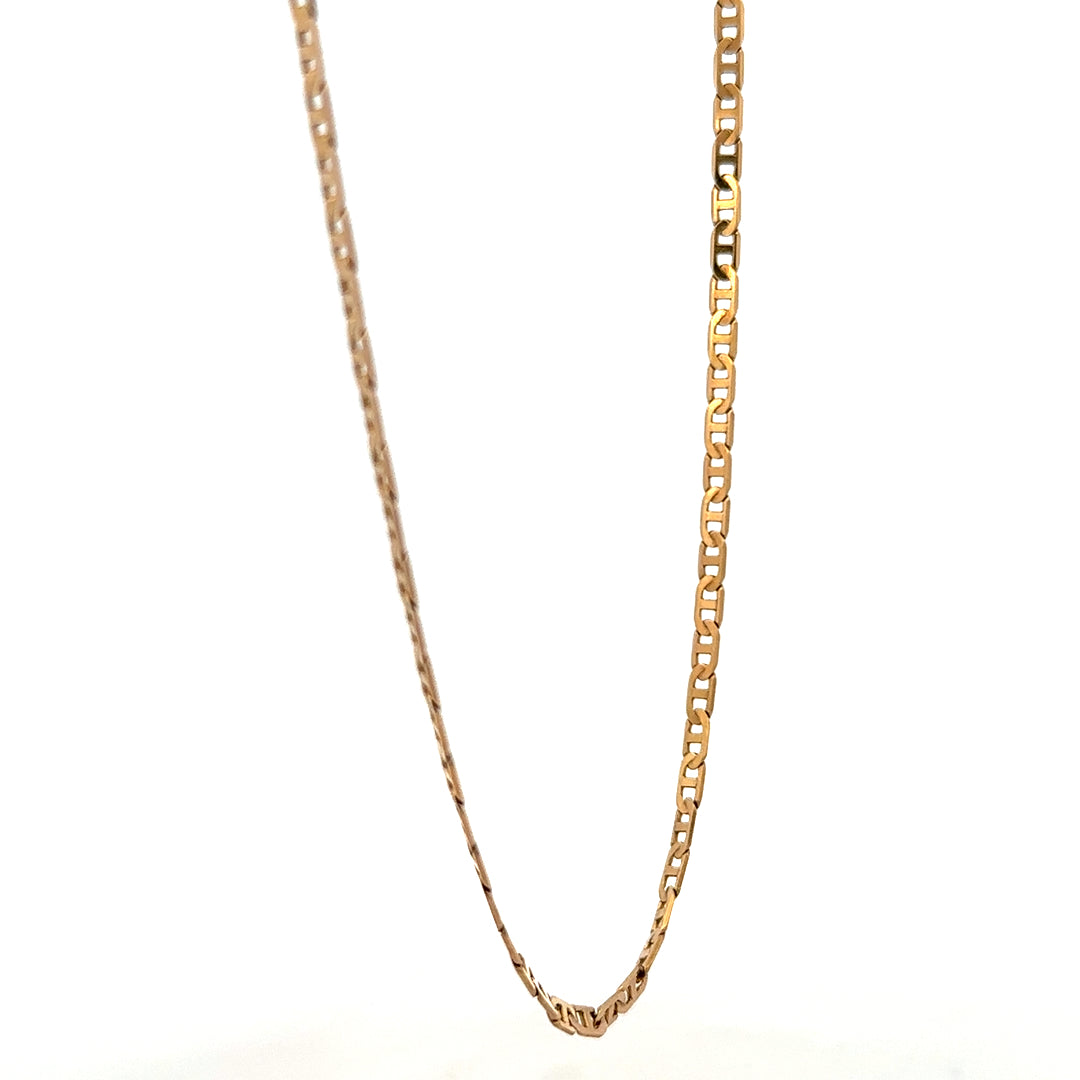 9ct yellow gold chain 6.6g (bb1986b)