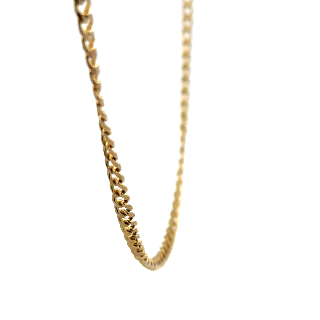 9ct yellow gold chain 7.4g (sh25881b)
