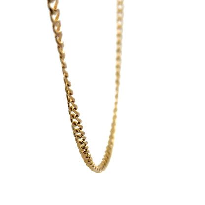 9ct yellow gold chain 7.4g (sh25881b)