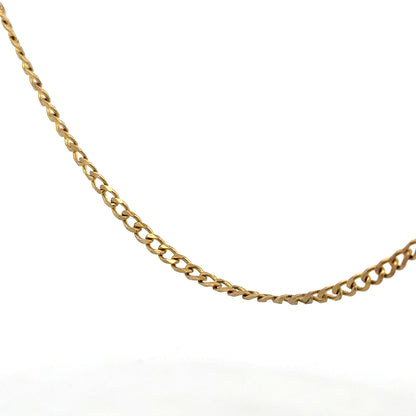 9ct yellow gold chain 7.4g (sh25881b)
