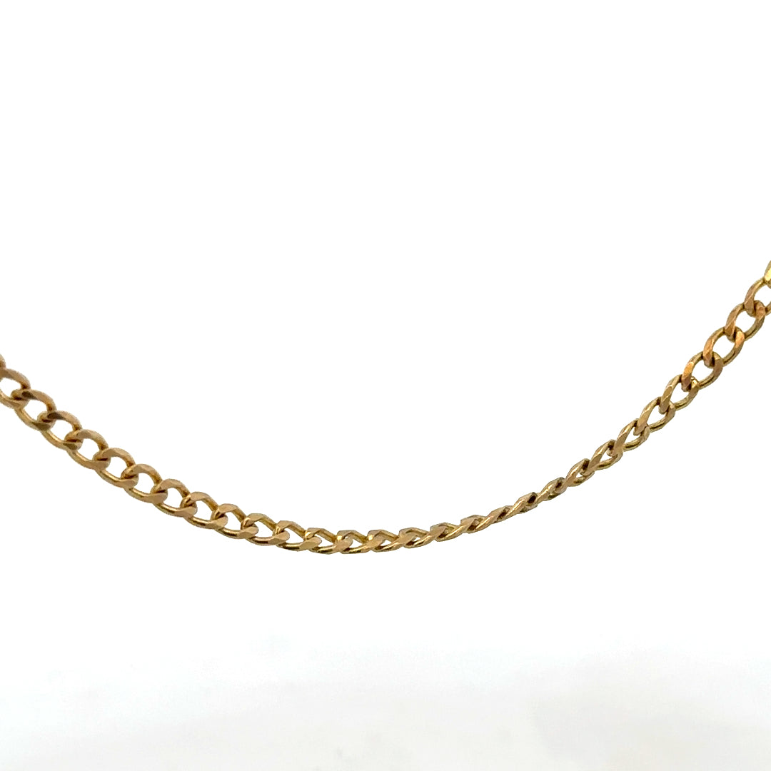 9ct yellow gold chain 7.4g (sh25881b)