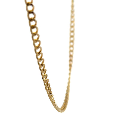 9ct yellow gold chain 7.4g (sh25881b)