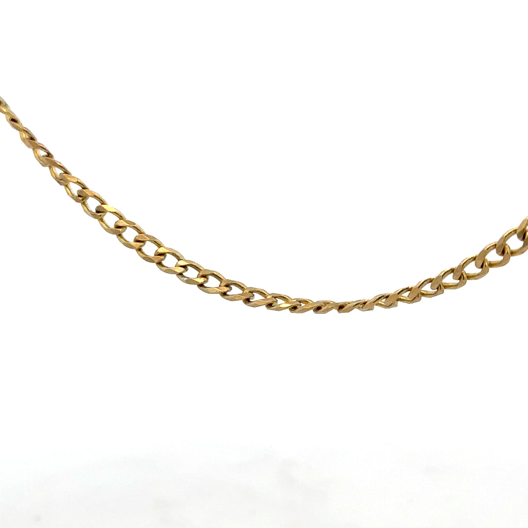 9ct yellow gold chain 7.4g (sh25881b)