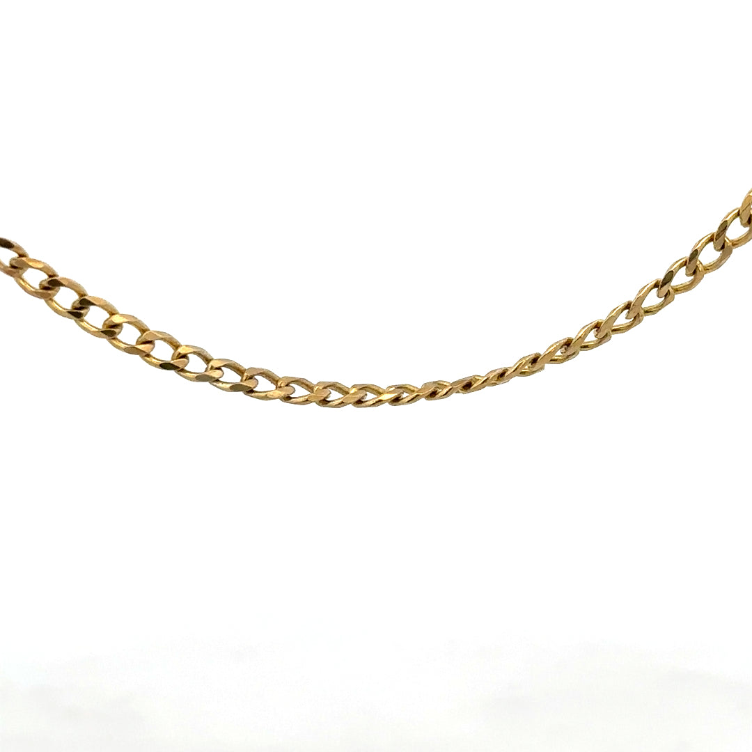 9ct yellow gold chain 7.4g (sh25881b)