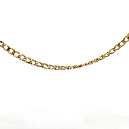 9ct yellow gold chain 7.4g (sh25881b)