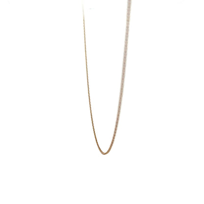 9ct yellow gold chain 1.3g (sh23678l)