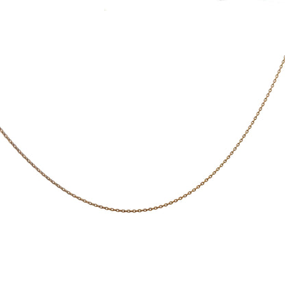 9ct yellow gold chain 1.3g (sh23678l)