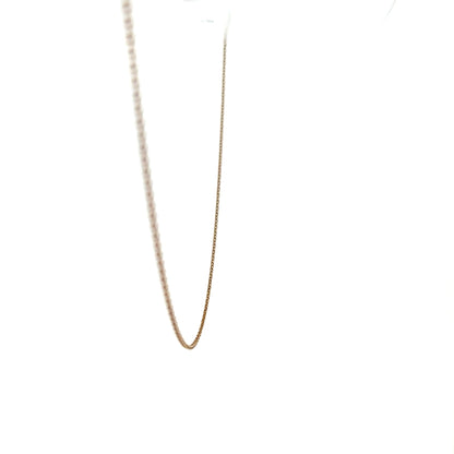 9ct yellow gold chain 1.3g (sh23678l)