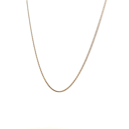 9ct yellow gold chain 1.3g (sh23678l)