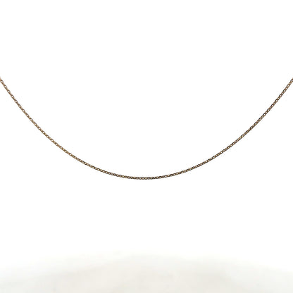 9ct yellow gold chain 1.3g (sh23678l)
