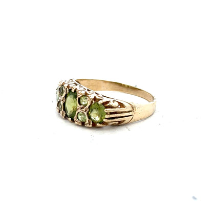 9ct yellow gold ring size P1/2 (sh24809l)