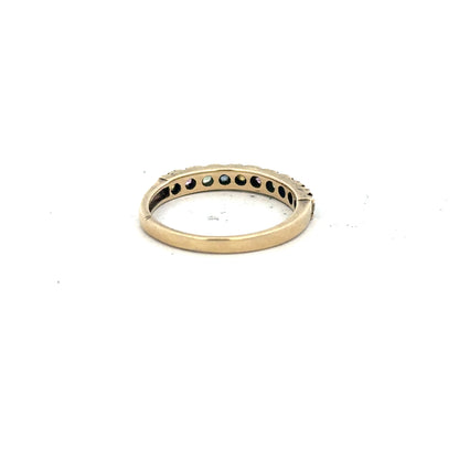 9ct yellow gold ring size O (sh26197b)
