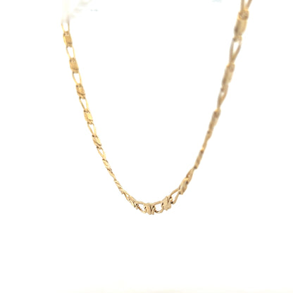 9ct yellow gold chain 13.1g (sh25090l)