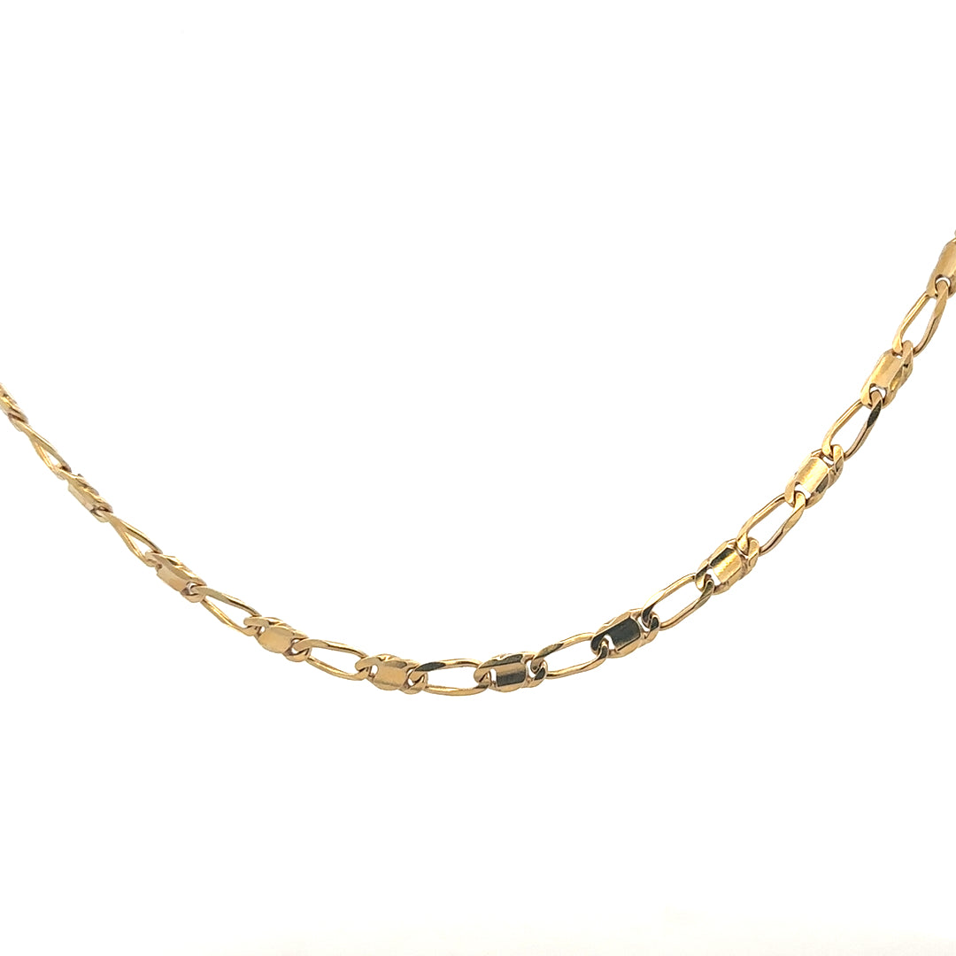 9ct yellow gold chain 13.1g (sh25090l)