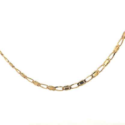 9ct yellow gold chain 13.1g (sh25090l)
