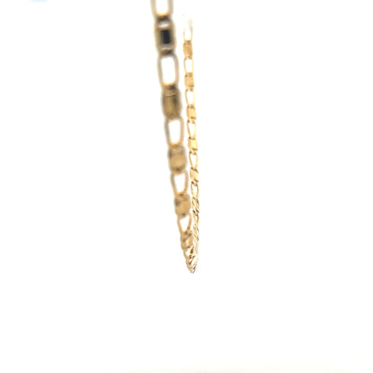 9ct yellow gold chain 13.1g (sh25090l)