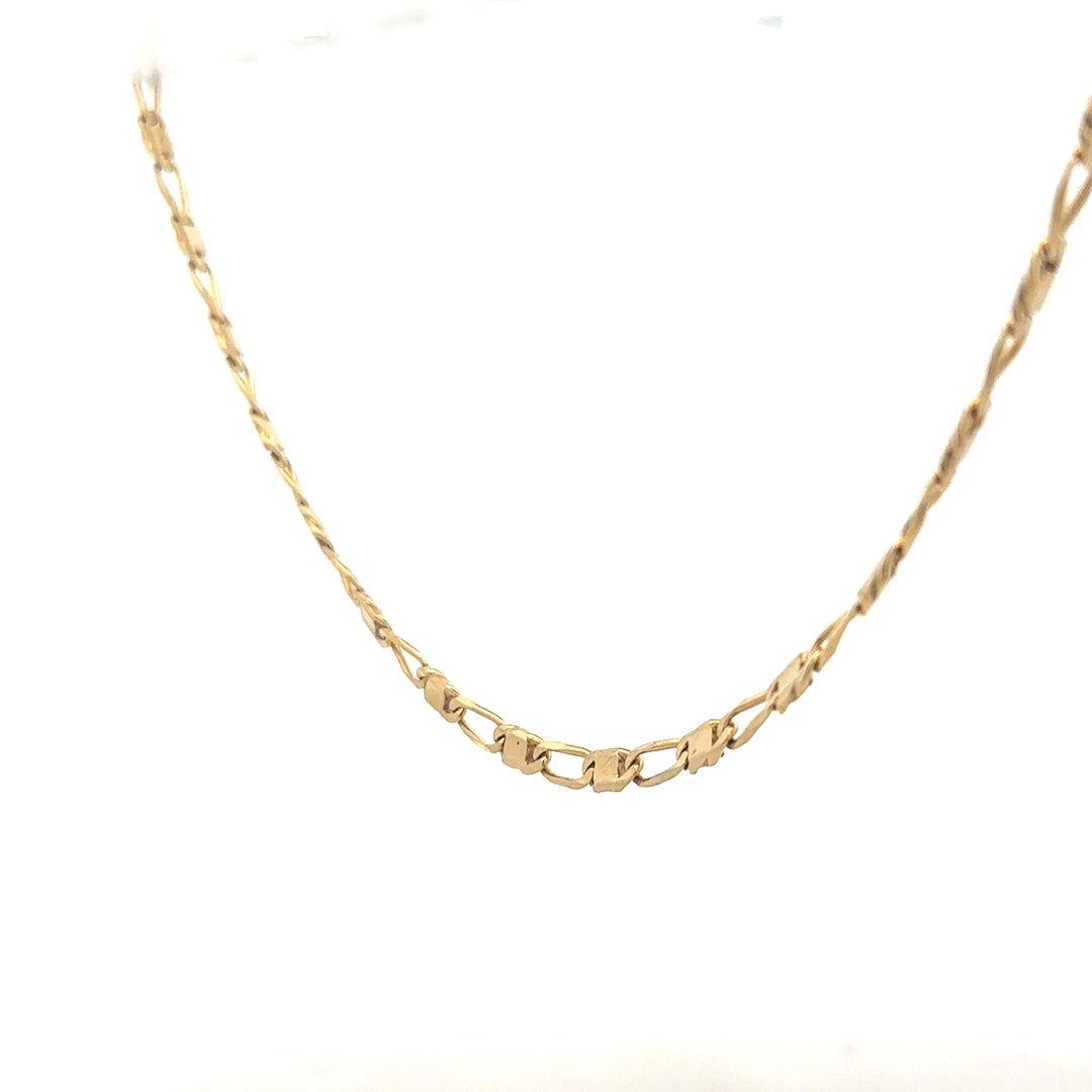 9ct yellow gold chain 13.1g (sh25090l)