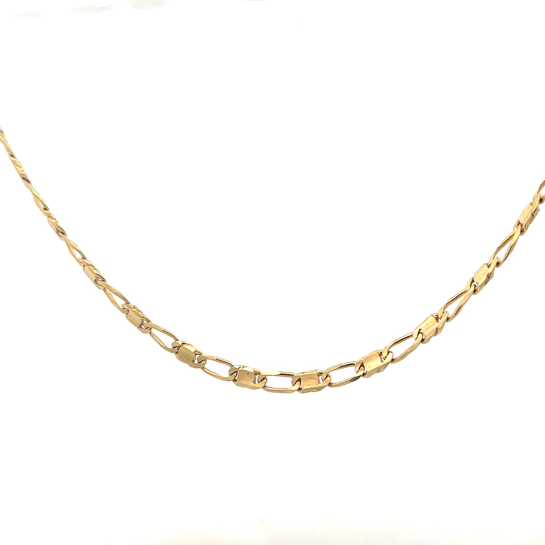 9ct yellow gold chain 13.1g (sh25090l)