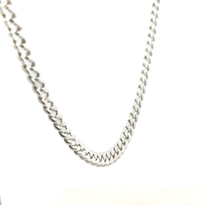 Silver curb chain 51.8g (sh26374b)