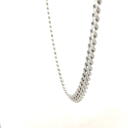 Silver curb chain 51.8g (sh26374b)