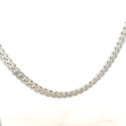 Silver curb chain 51.8g (sh26374b)
