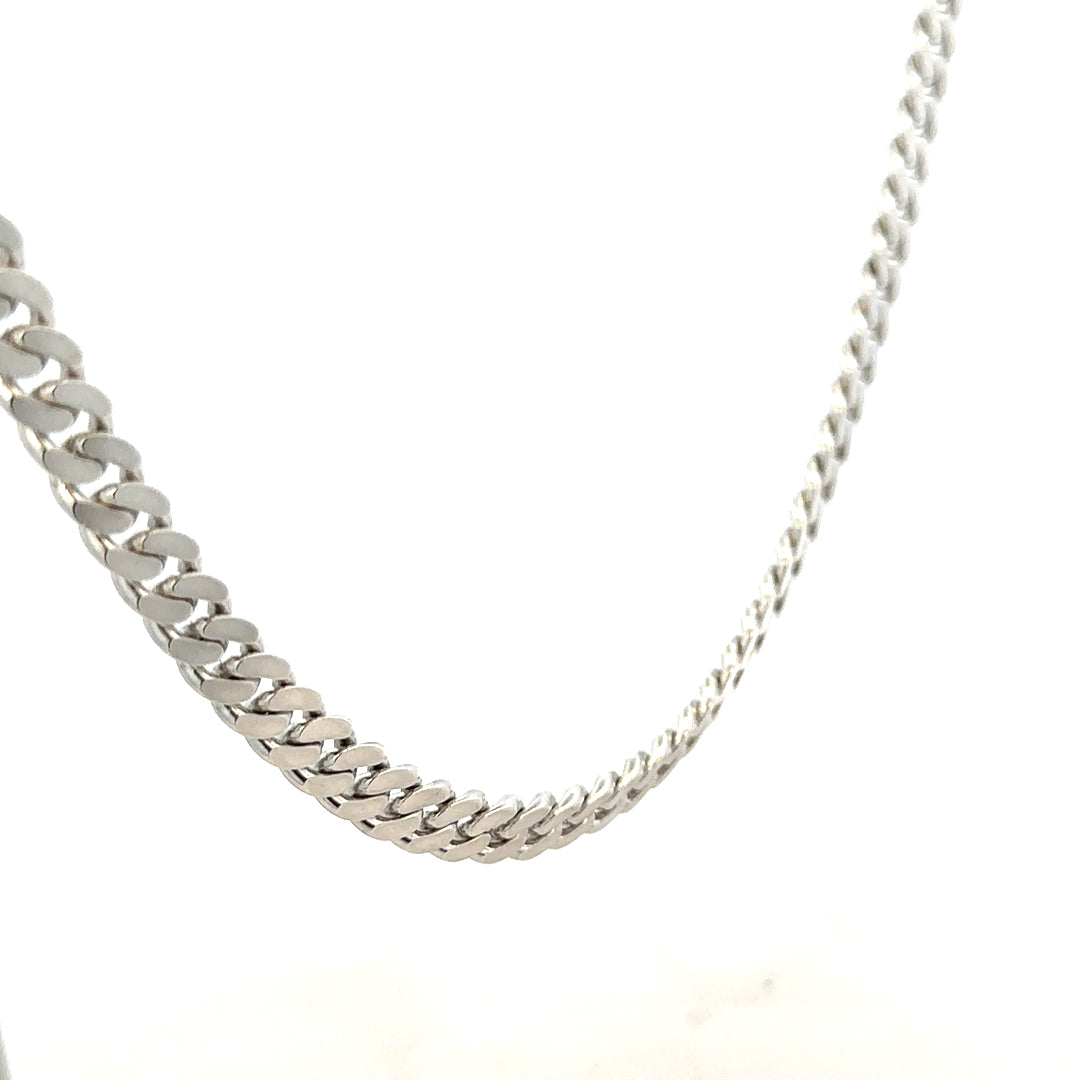 Silver curb chain 51.8g (sh26374b)
