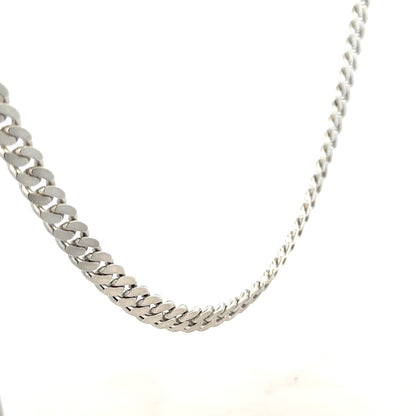Silver curb chain 51.8g (sh26374b)