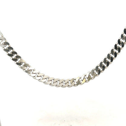 Silver curb chain 51.8g (sh26374b)