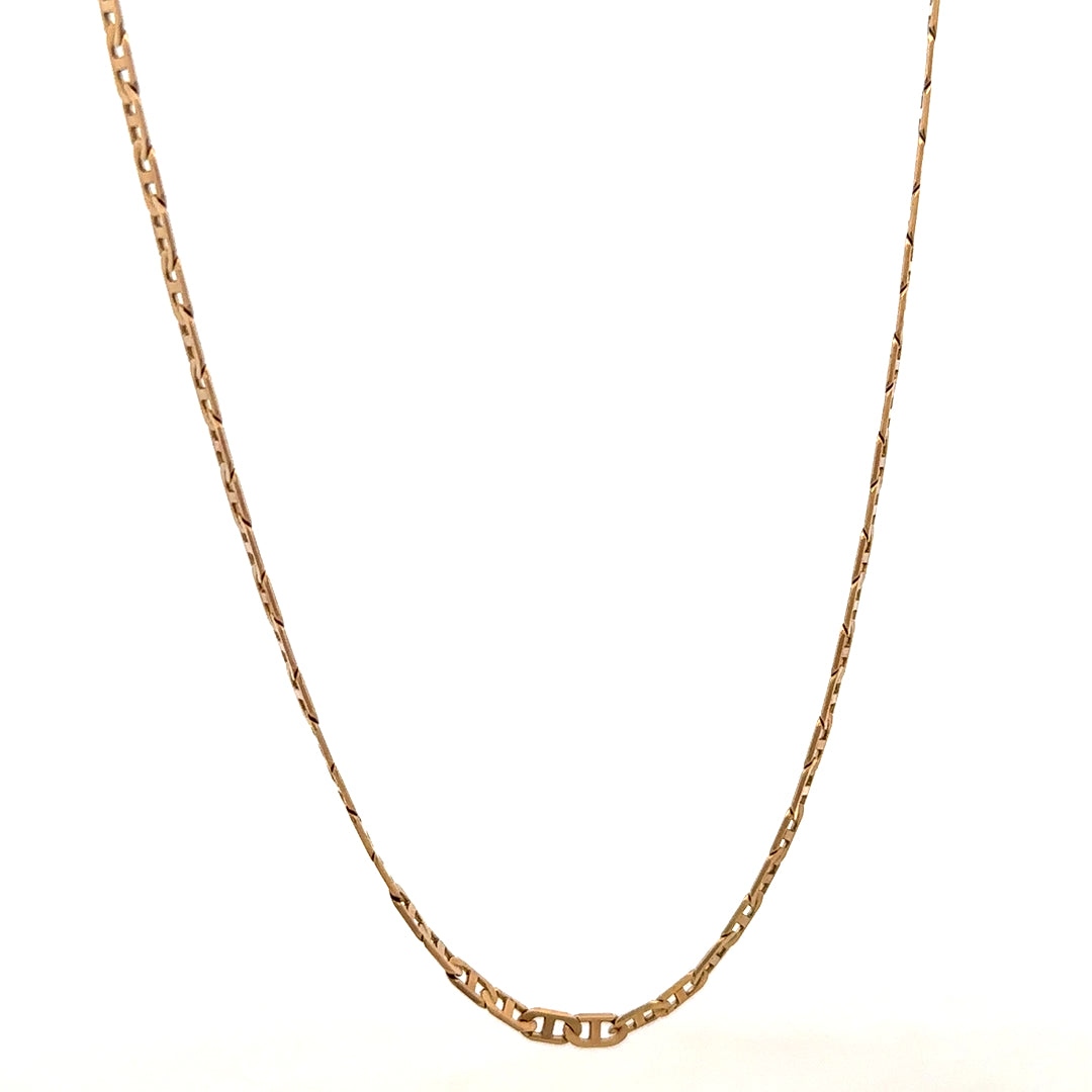 9ct yellow gold chain 6.6g (bb1986b)