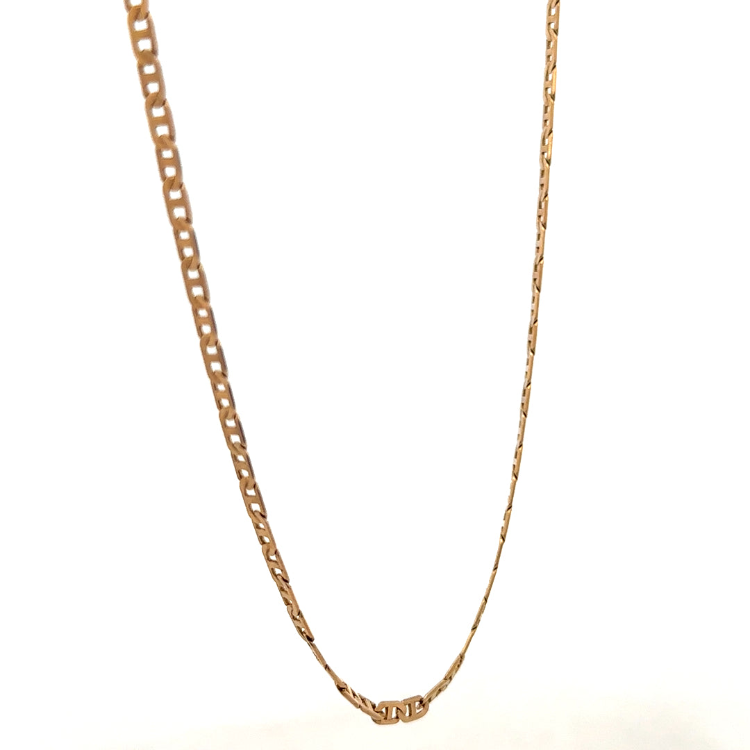 9ct yellow gold chain 6.6g (bb1986b)