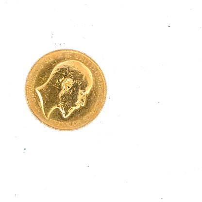1910 full sovereign coin 8g (sh26415b)