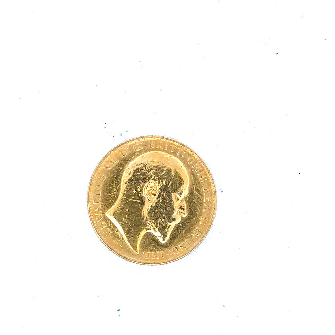 1910 full sovereign coin 8g (sh26415b)