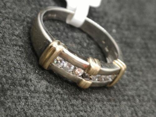 9ct white gold diamond ring
