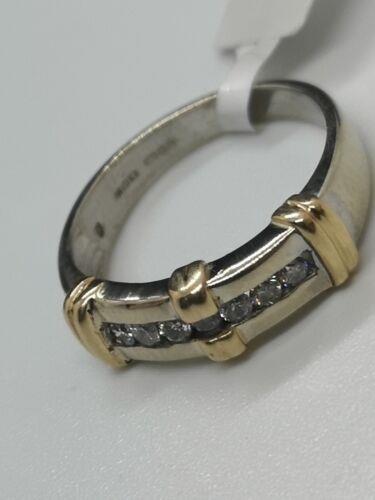 9ct white gold diamond ring