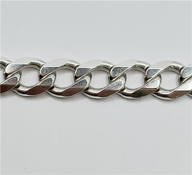 925 silver curb chain 19 inch 50.5g sh25340b