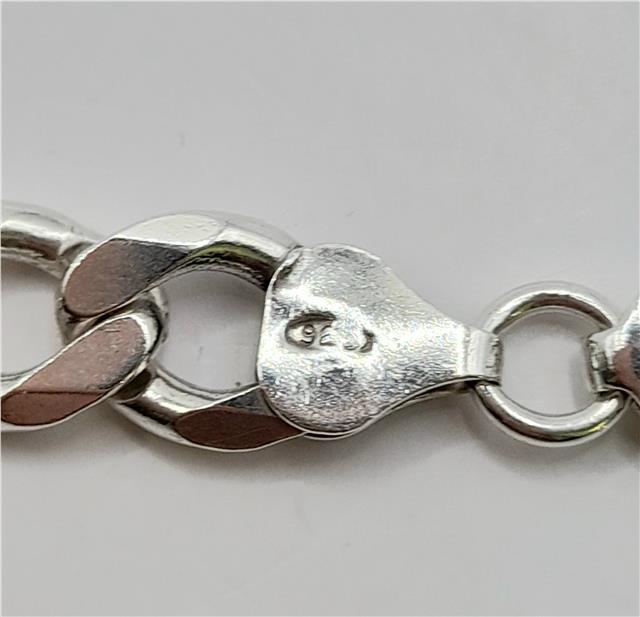 925 silver curb chain 19 inch 50.5g sh25340b