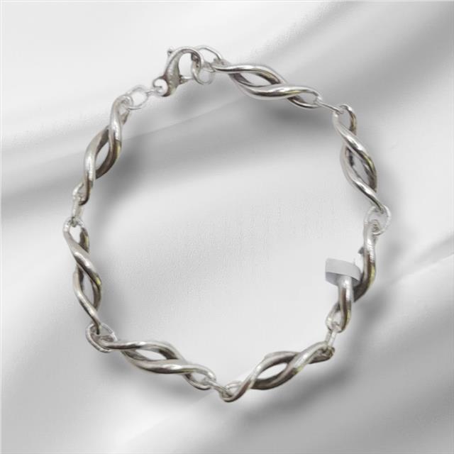 Silver bracelet 19cm 14.4g sh26111b
