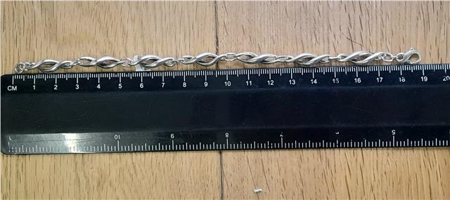Silver bracelet 19cm 14.4g sh26111b