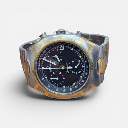omega seamaster polaris chronograph Boxedand Card (Sh25167l)
