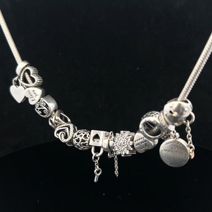 Pandora charm necklace 20 inches bb1954b