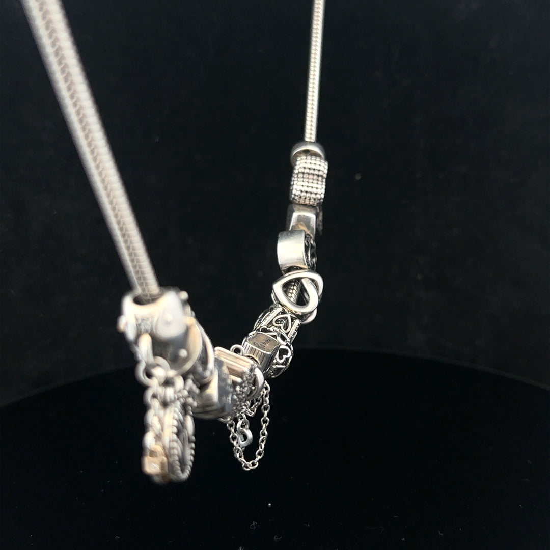 Pandora charm necklace 20 inches bb1954b