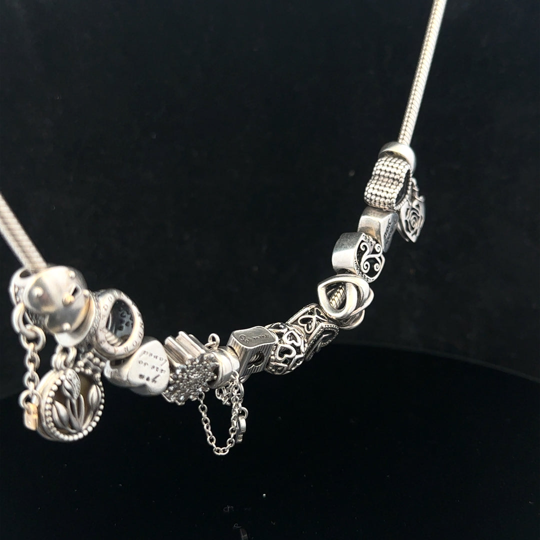 Pandora charm necklace 20 inches bb1954b