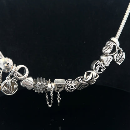 Pandora charm necklace 20 inches bb1954b