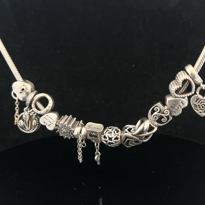 Pandora charm necklace 20 inches bb1954b