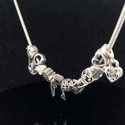 Pandora charm necklace 20 inches bb1954b