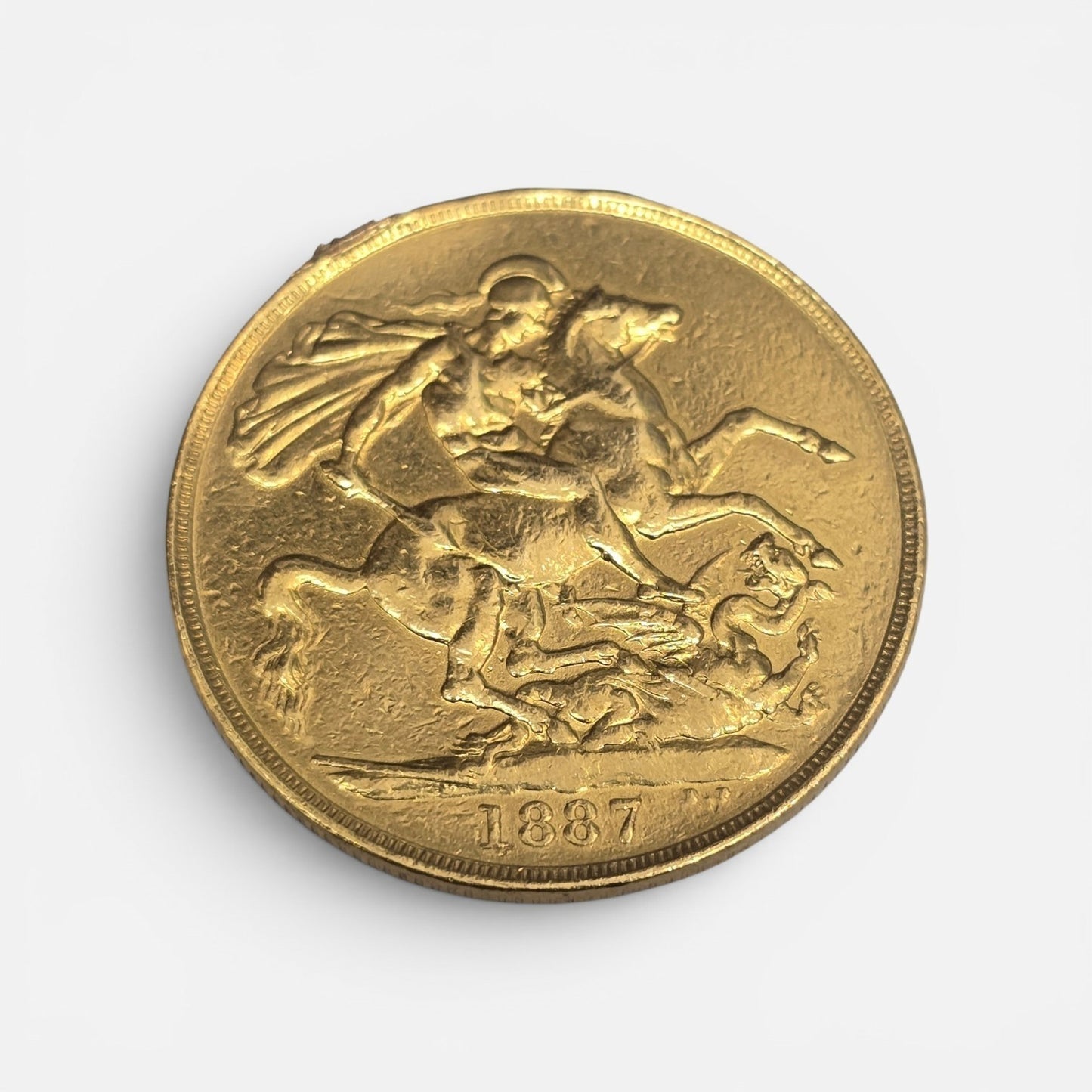 1887 Double Soveriegn Coin (Sh25142l)