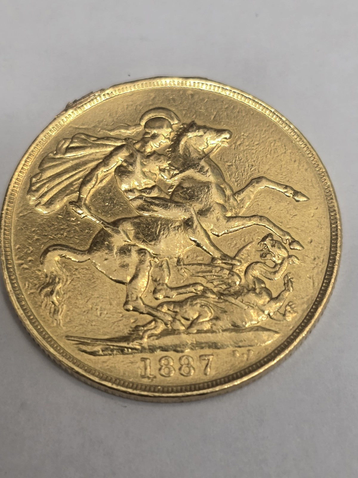 1887 Double Soveriegn Coin (Sh25142l)