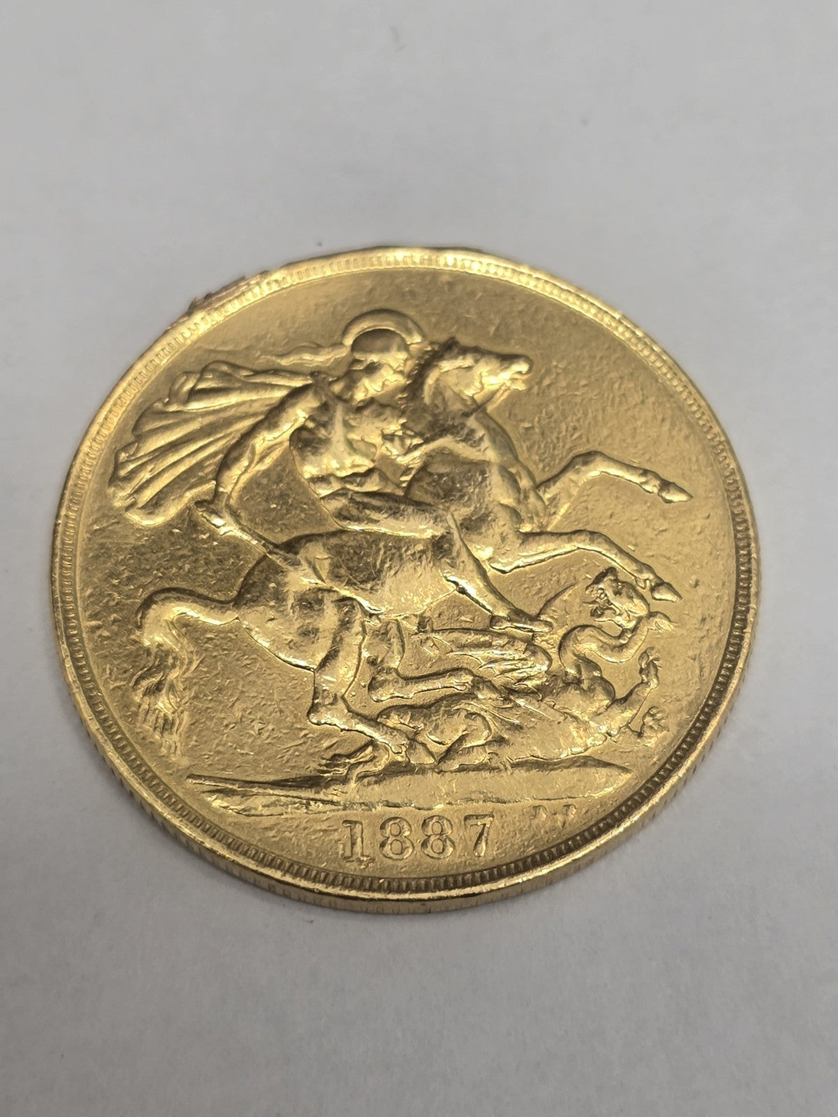 1887 Double Soveriegn Coin (Sh25142l)