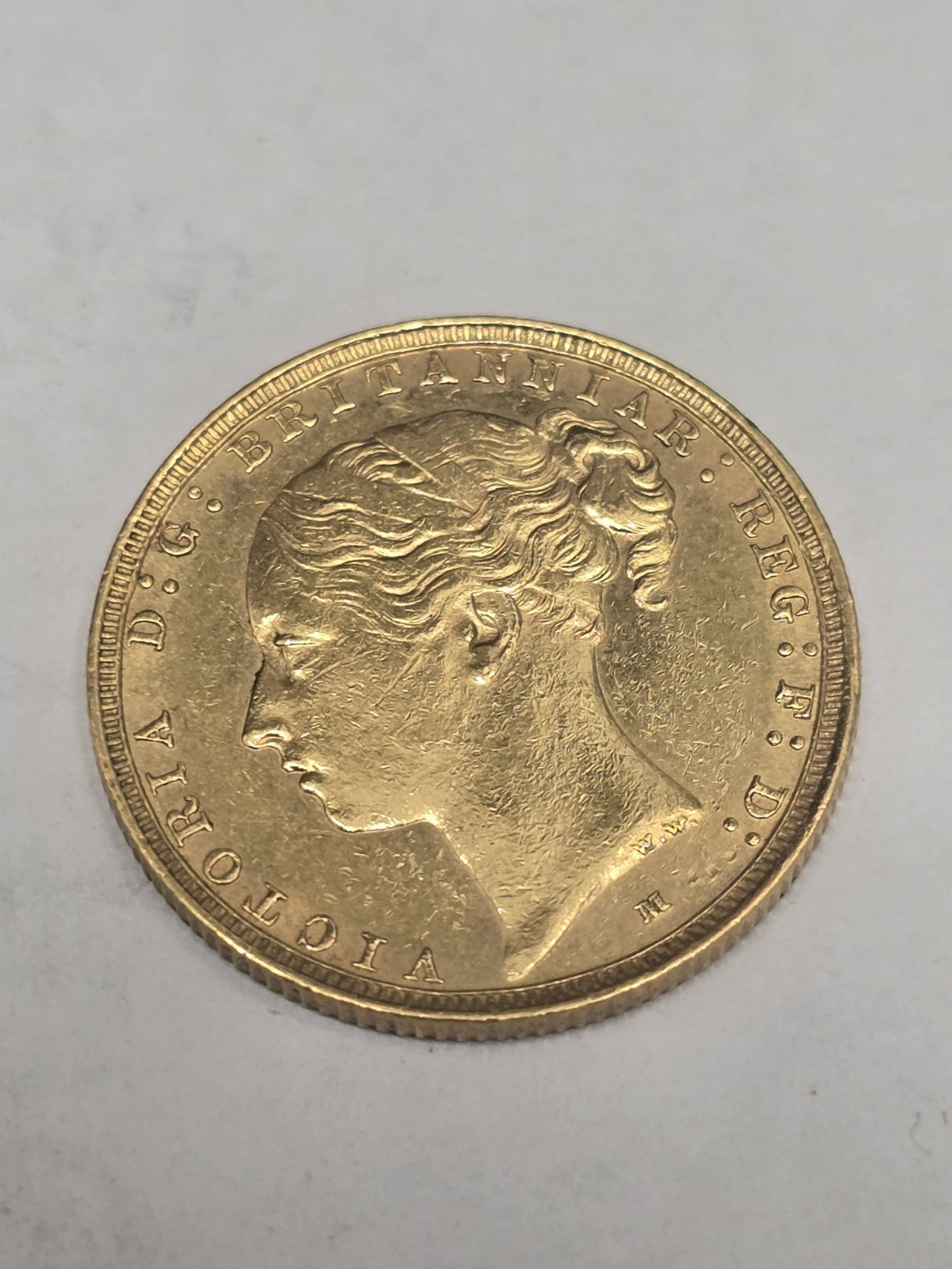 1887 Full Sovereign Coin, Weight 8g, (Sh26697b)
