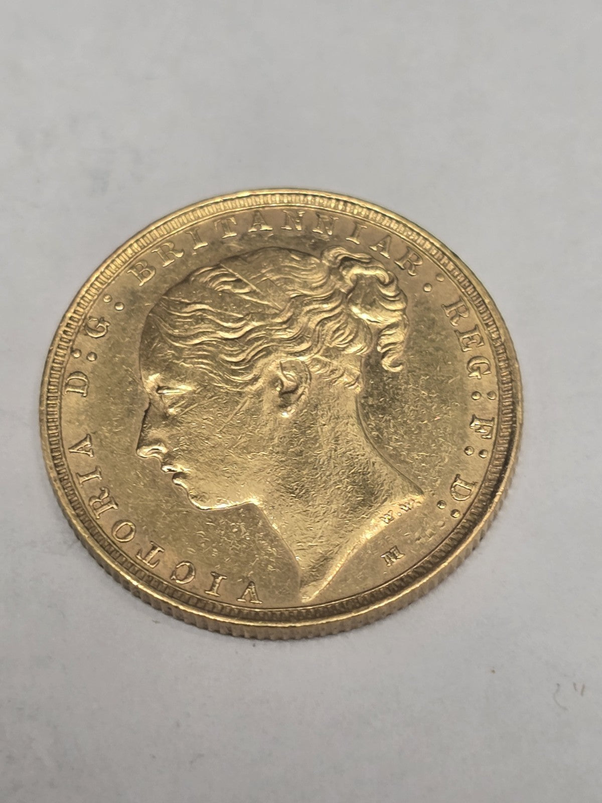 1887 Full Sovereign Coin, Weight 8g, (Sh26697b)